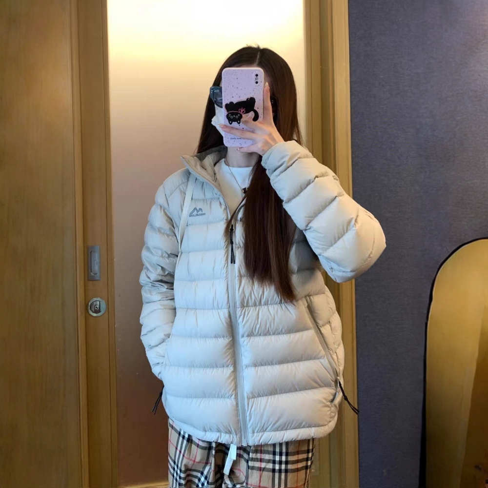 排骨棉服女短款轻薄2025冬季新款面包服小个子连帽厚棉袄情侣外套