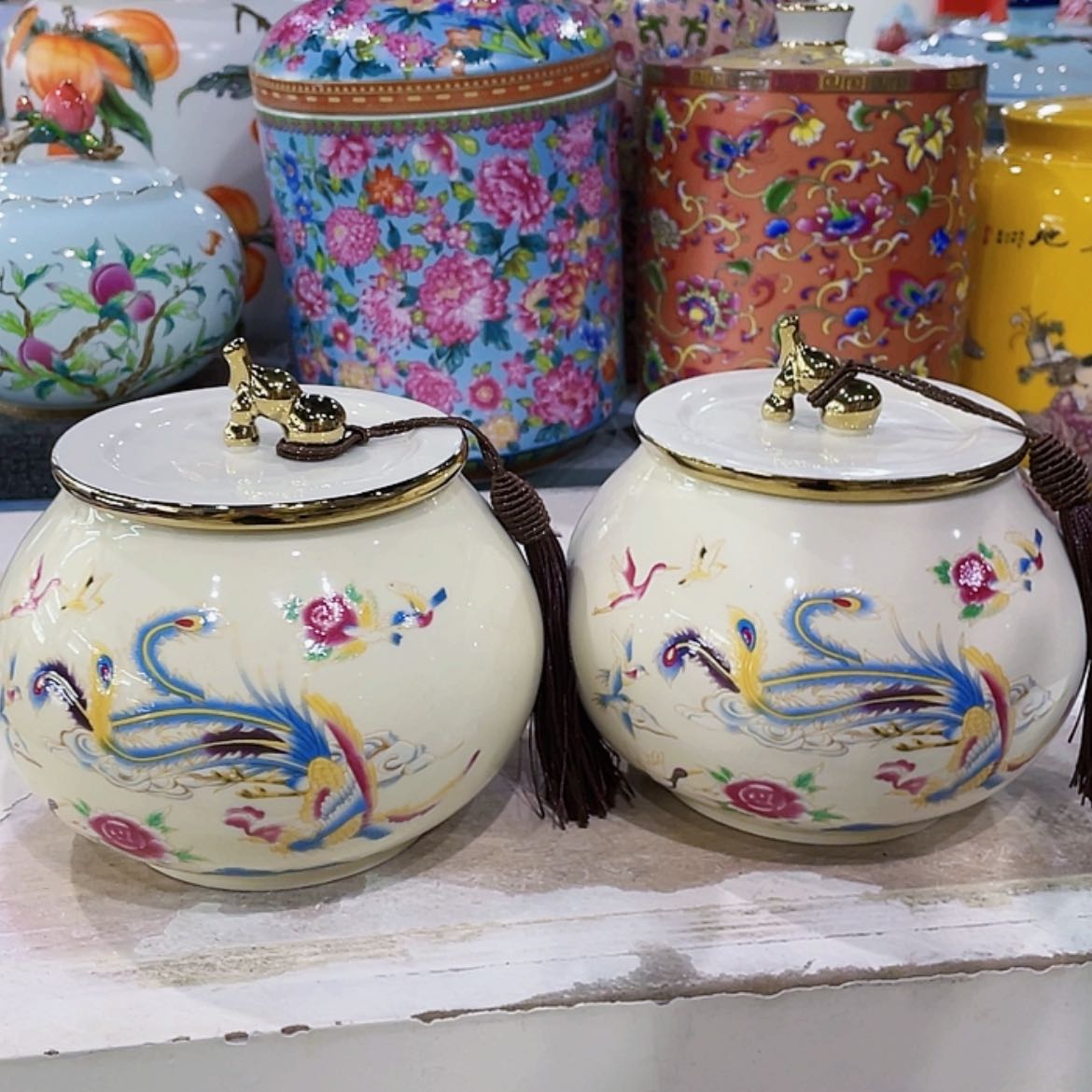 【闪购商品】罐陶瓷茶叶罐密封罐