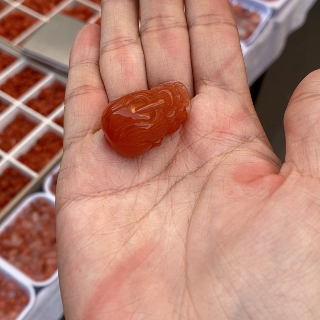 南红玛瑙未镶嵌颈饰多样性拍一发一