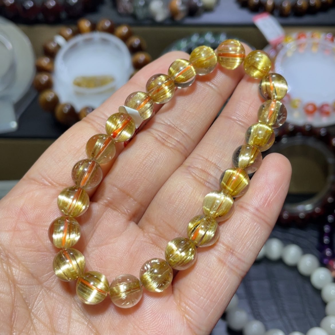 【闪购商品】水晶手串未镶嵌钛晶手串