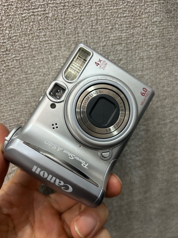 95新 Canon/佳能 a540ccd数码相机功能好配件齐600万像素4倍变焦