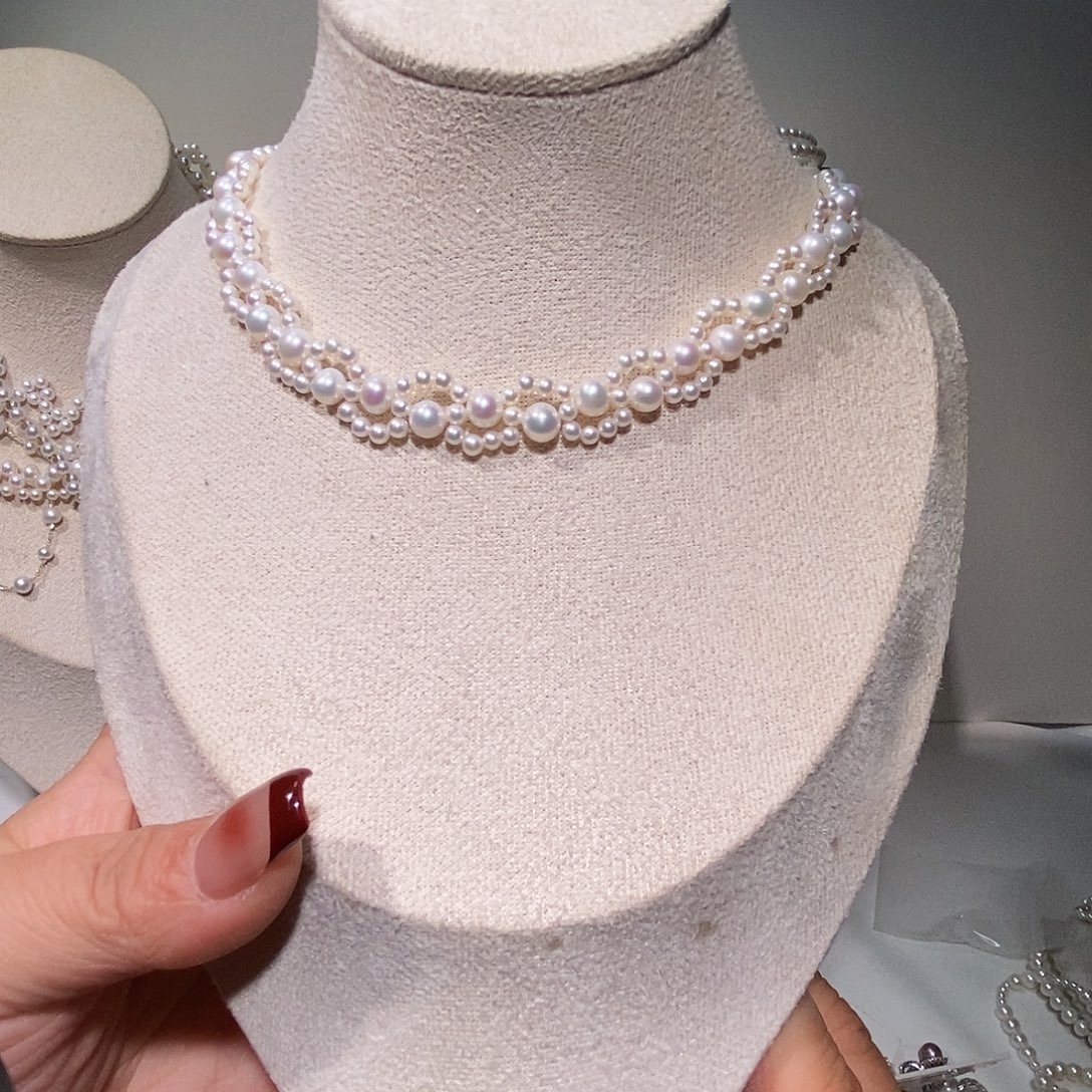 非金属编织设计炫彩项链