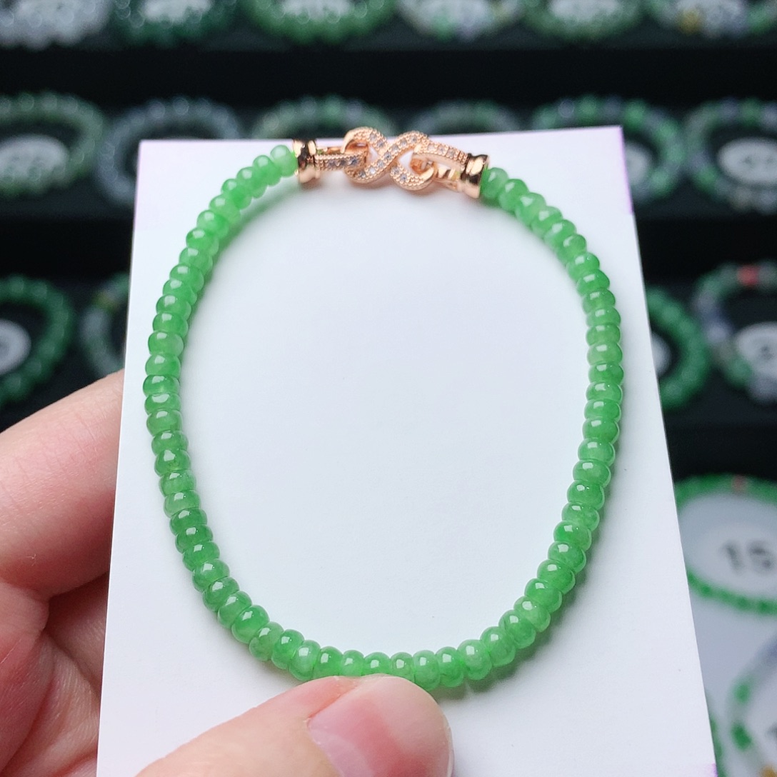 未镶嵌翡翠手链翡翠