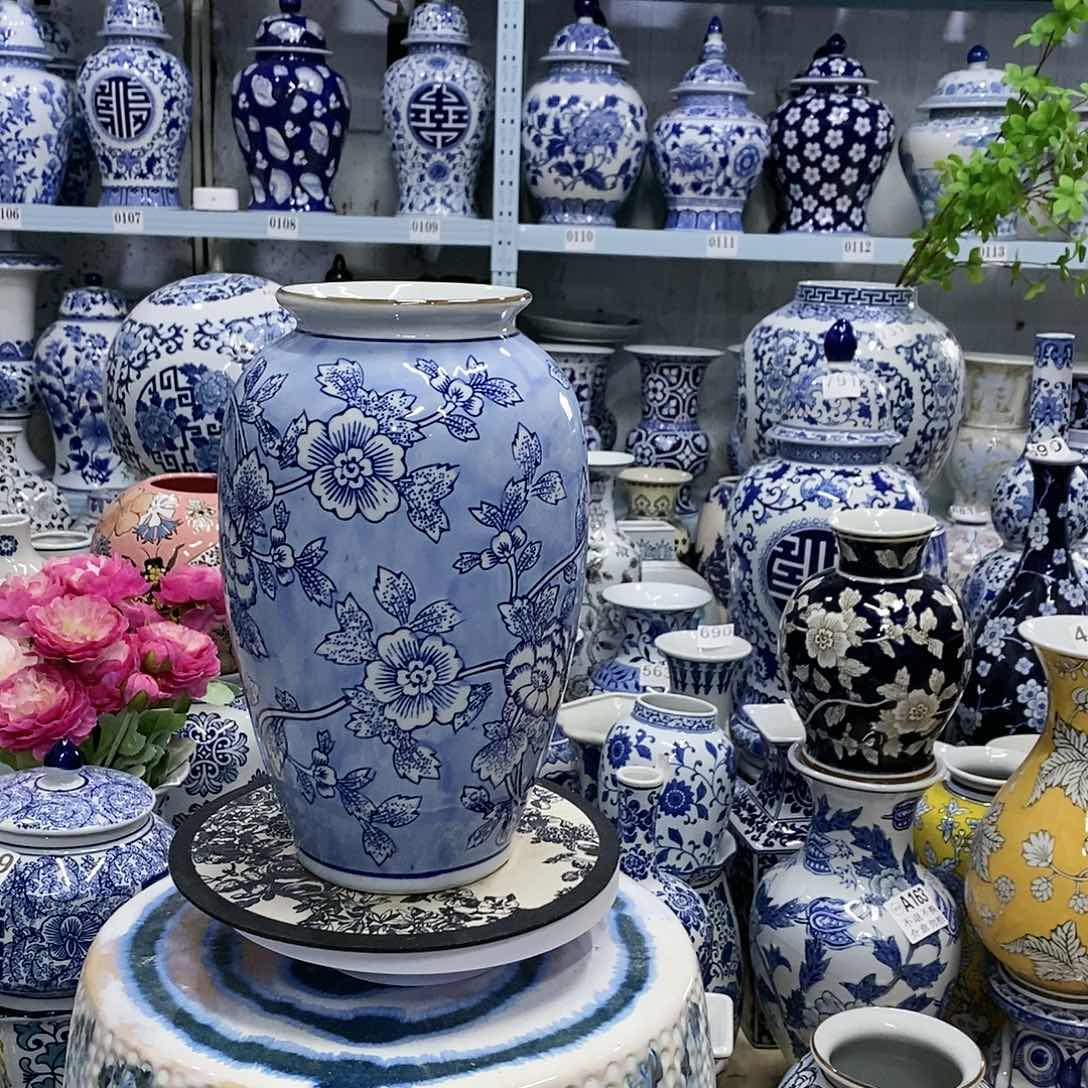 【闪购商品】摆件牡丹花萝卜器瓷器摆件…………………………