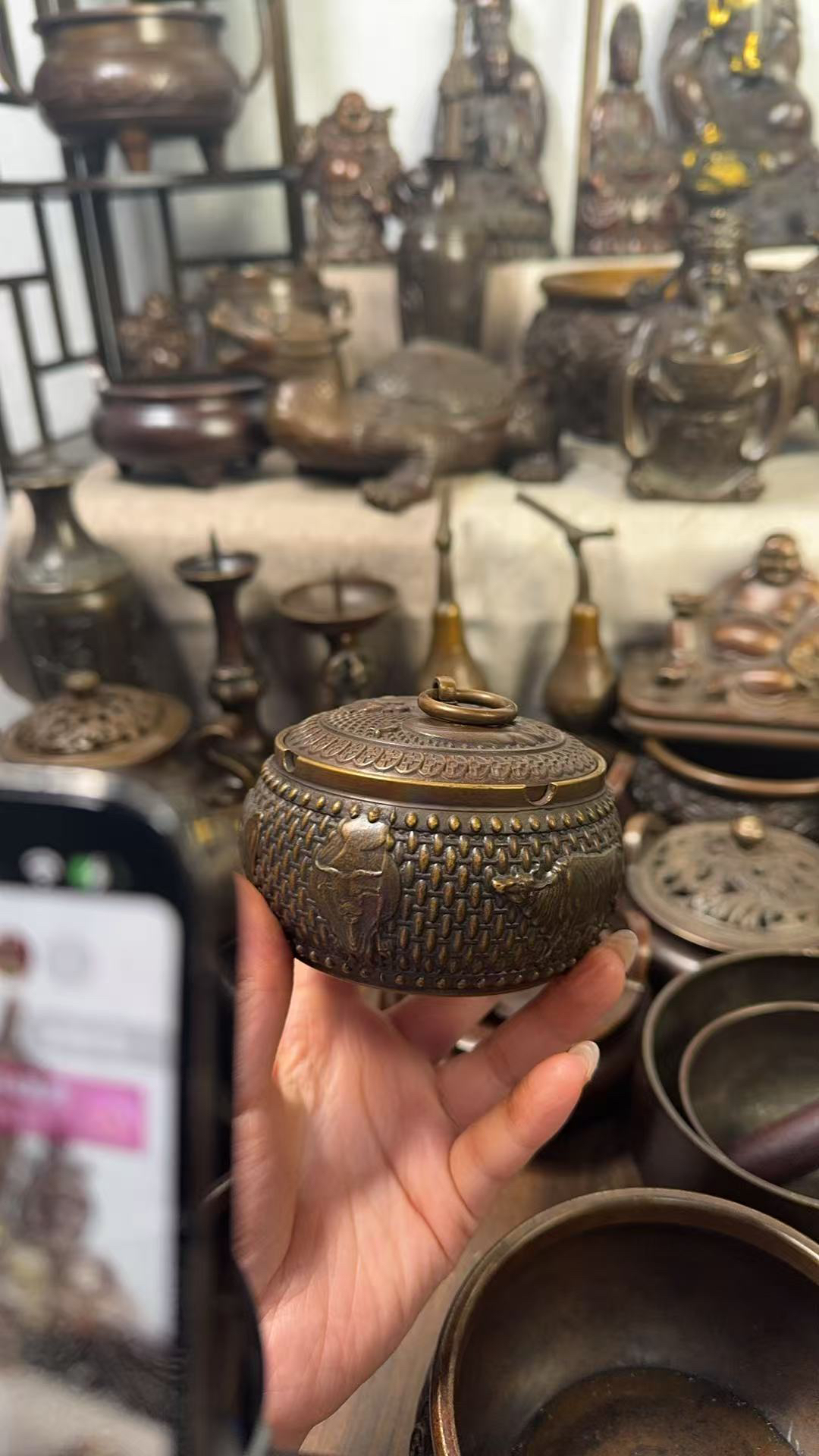 纯铜工艺品摆件 