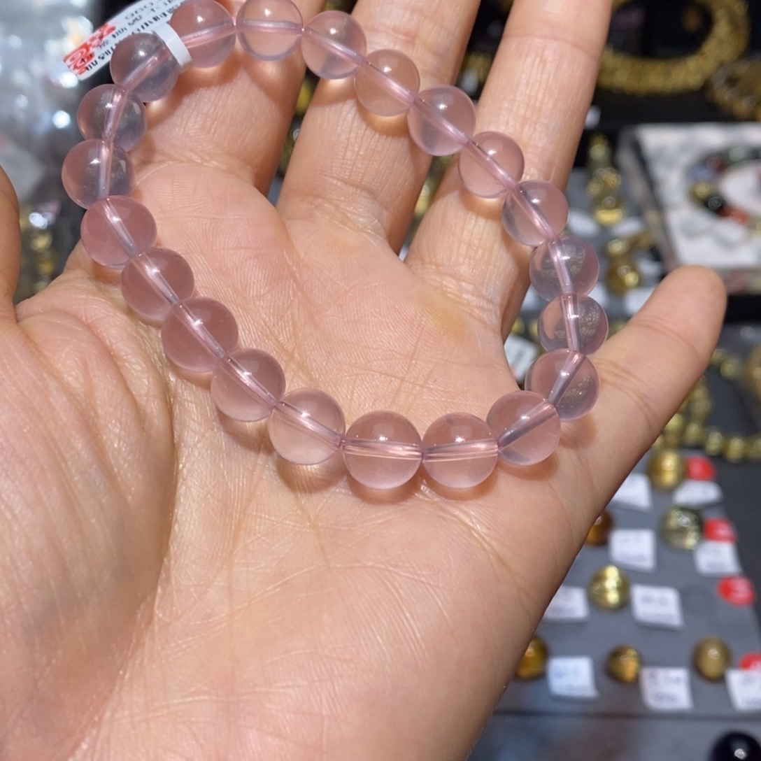 青***麦手链水晶未镶嵌手链