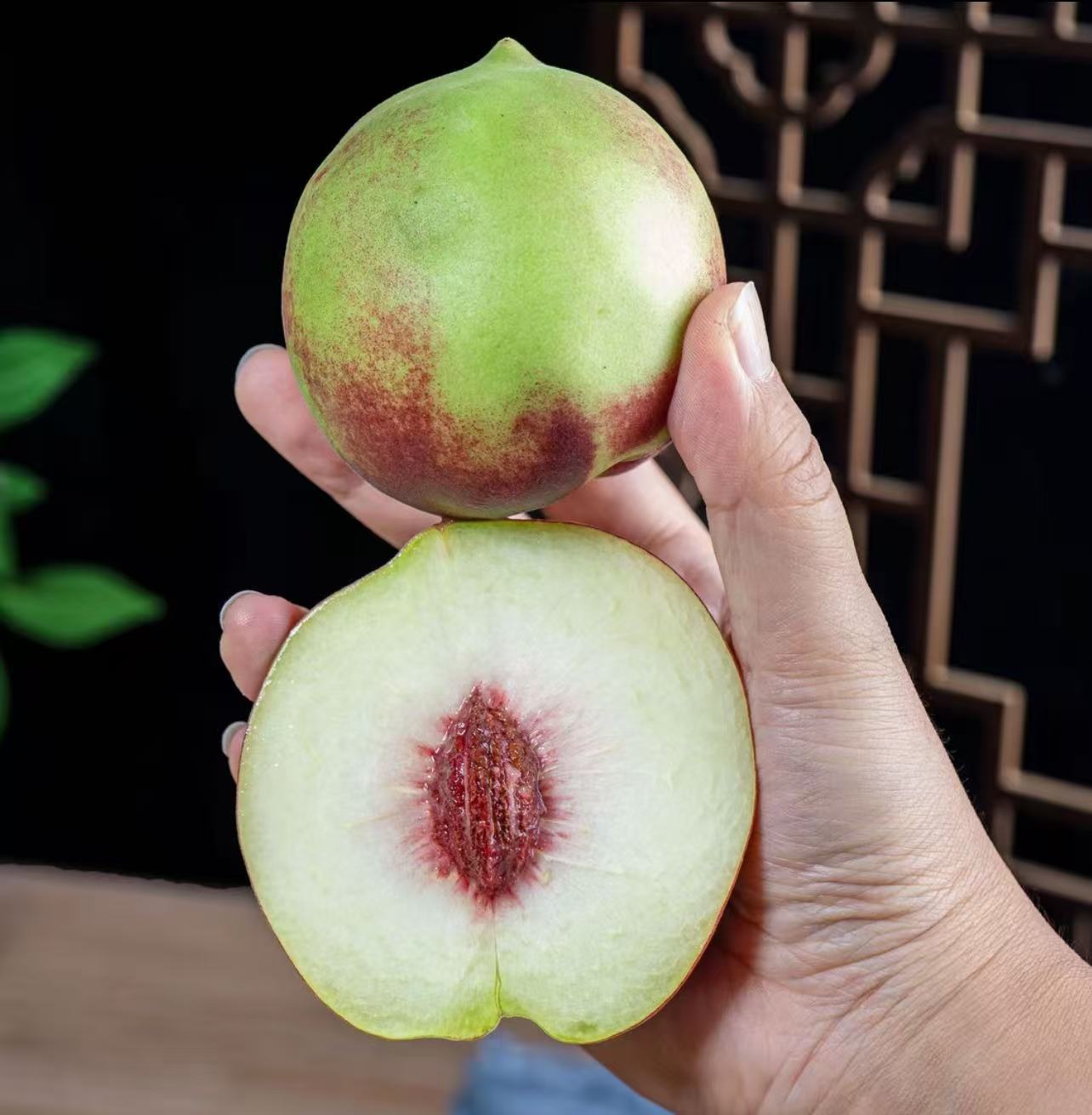 【小冬桃/冬雪蜜桃】脆甜山桃蜜桃小毛桃离核现摘应季水果桃子硬桃