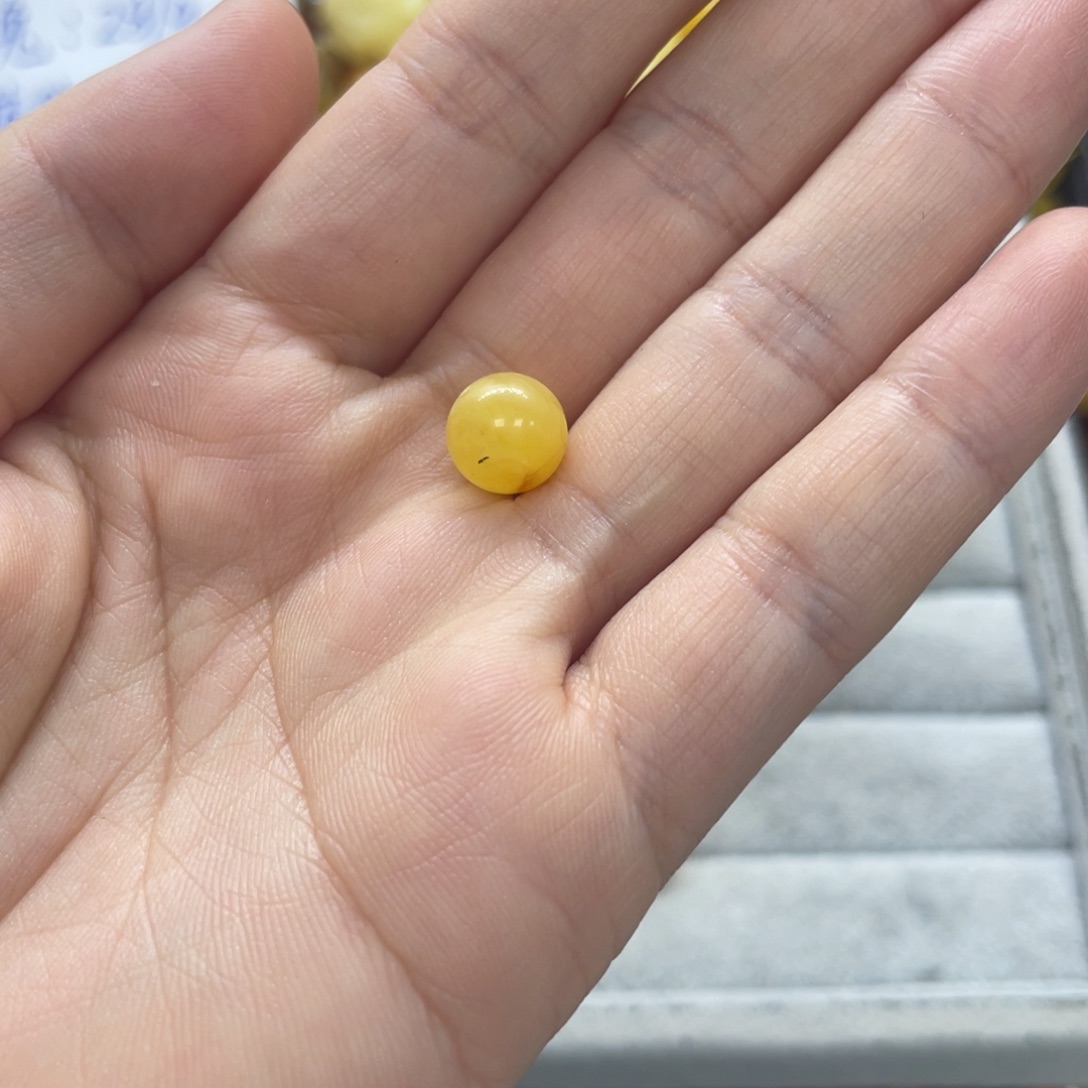 水****琥珀未镶嵌裸石如己存