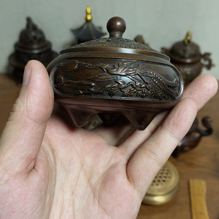 铜盛世铜炉铜器工艺品