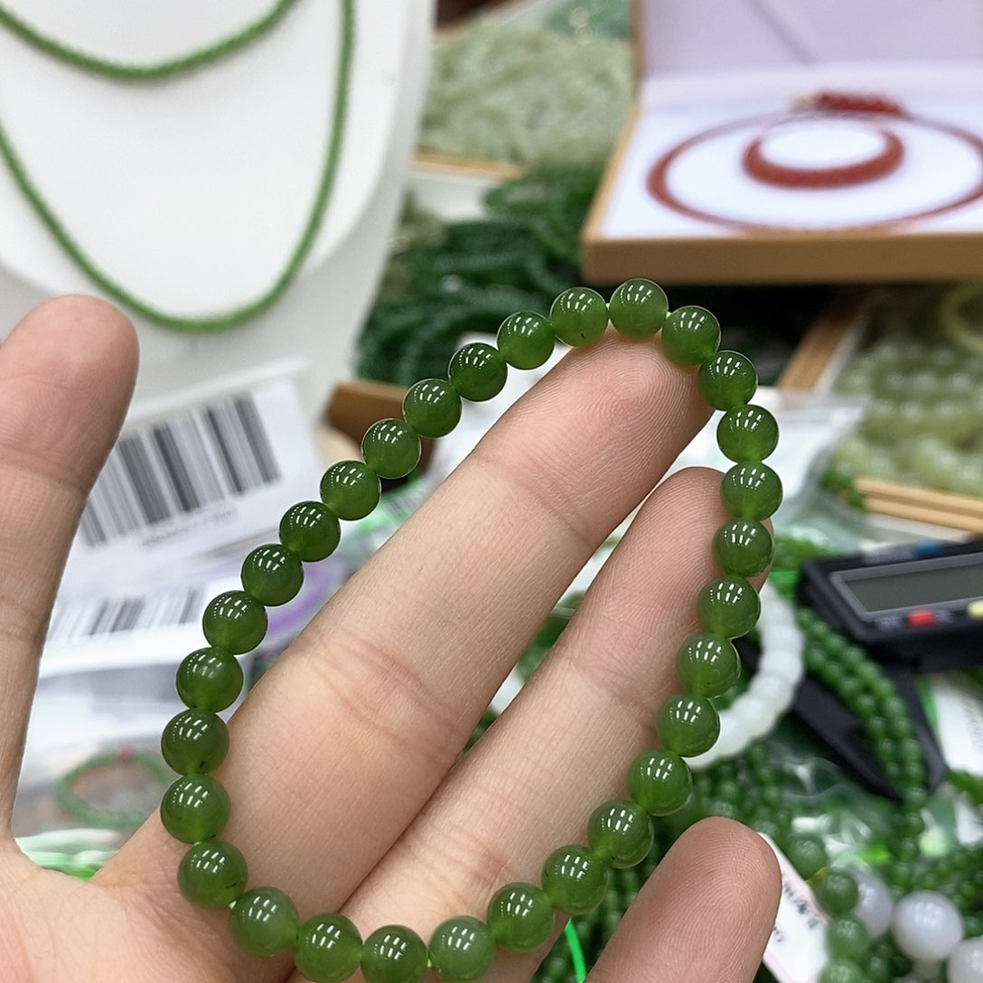 和田玉手链未镶嵌