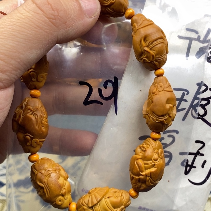 橄榄核手串/手链橄榄核雕工艺手串