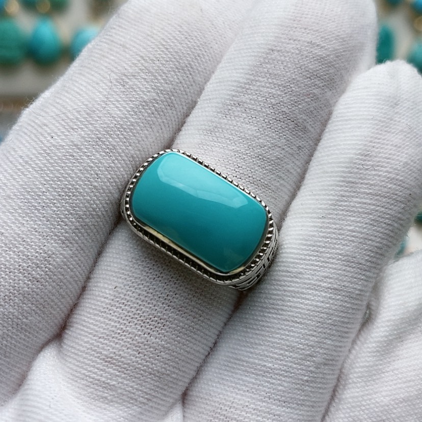 【闪购商品】绿松石珠宝奇石银S925镶嵌