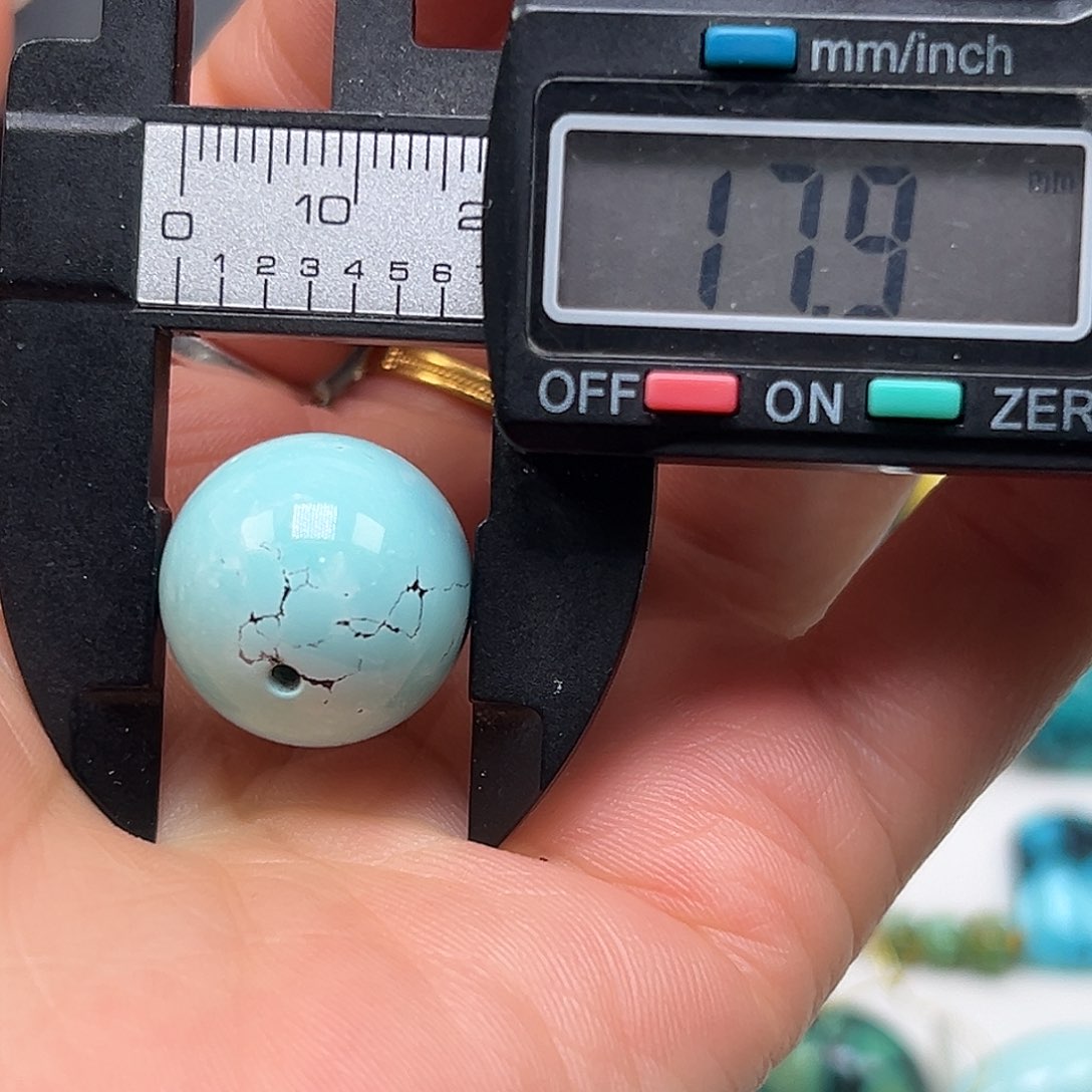 绿松石珠宝半成品未镶嵌