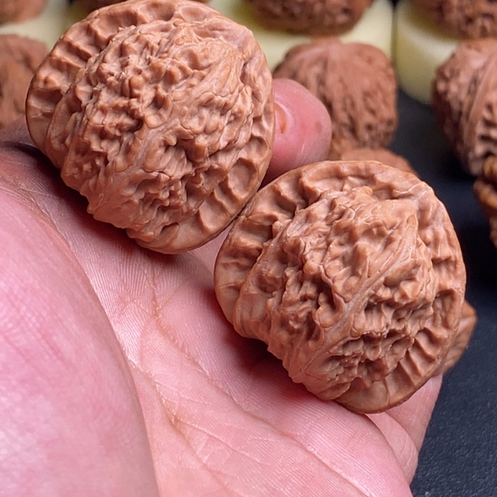 吊坠文玩核桃文玩核桃/三角白39全品