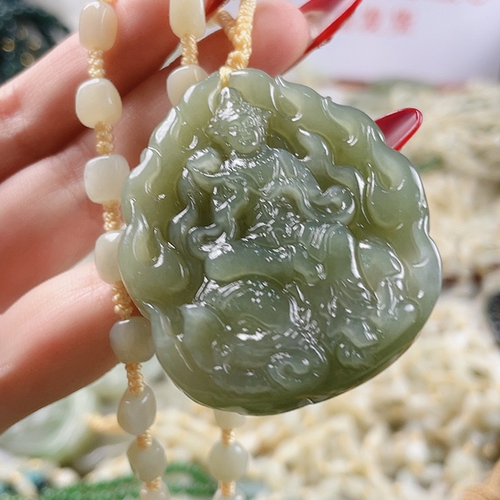 未镶嵌和田玉挂件