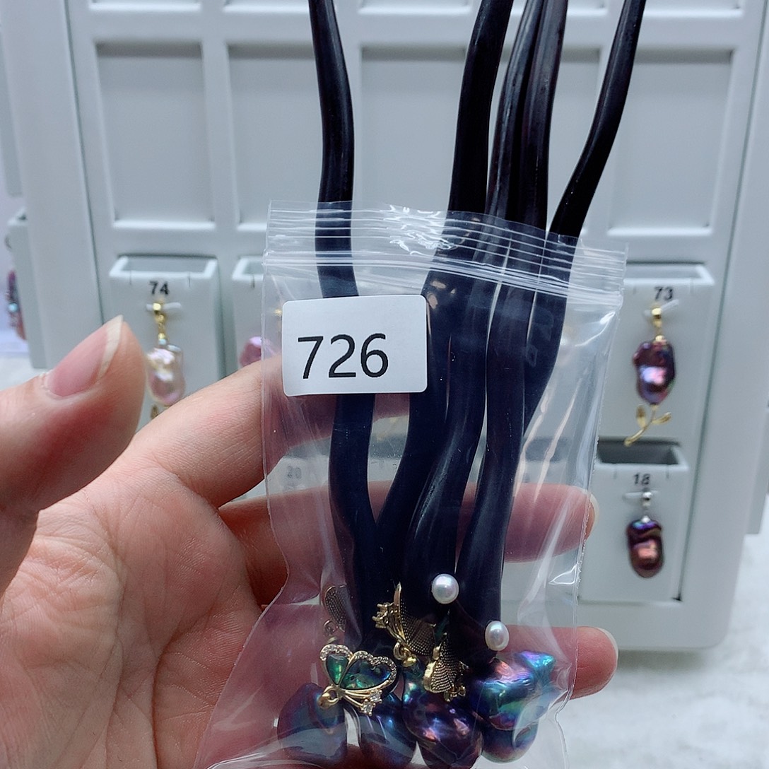 吊坠(不含链)淡水珍珠合金