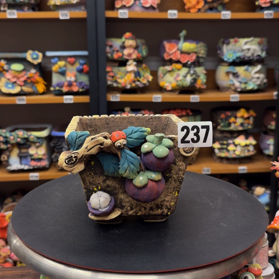 【闪购商品】粗陶手捏