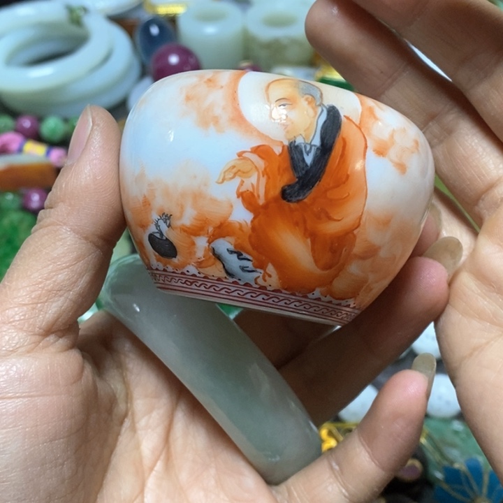 瓷片K*h精美好好看漂亮大器