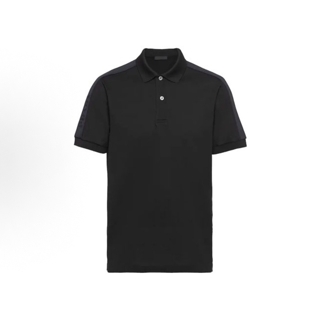 未使用 Prada/普拉达 棉质针织短袖polo/L码/工价5150/编10397