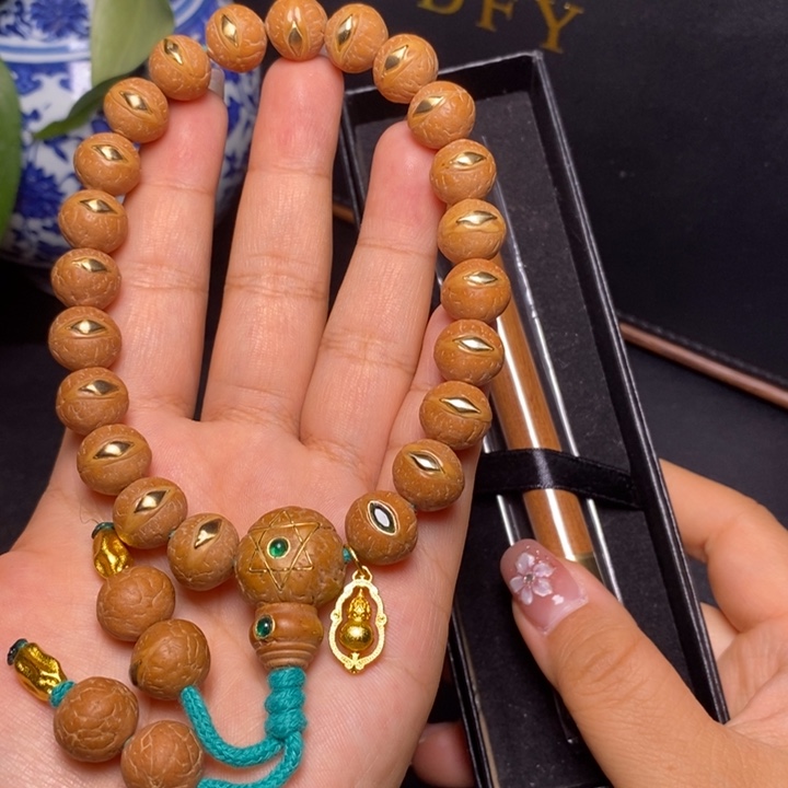 凤眼菩提手串尼泊尔