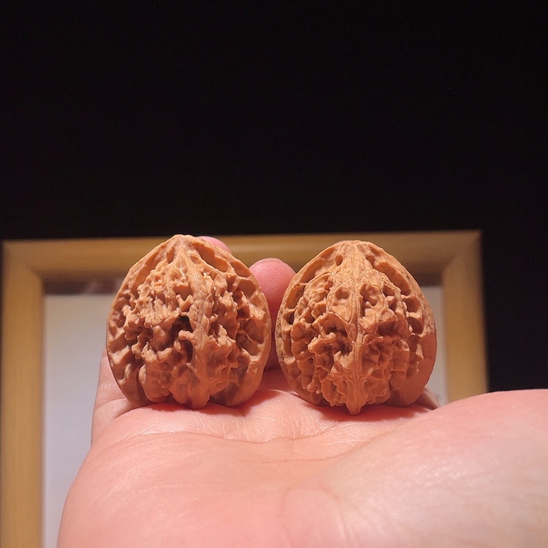 把件文玩核桃34全品苹果园