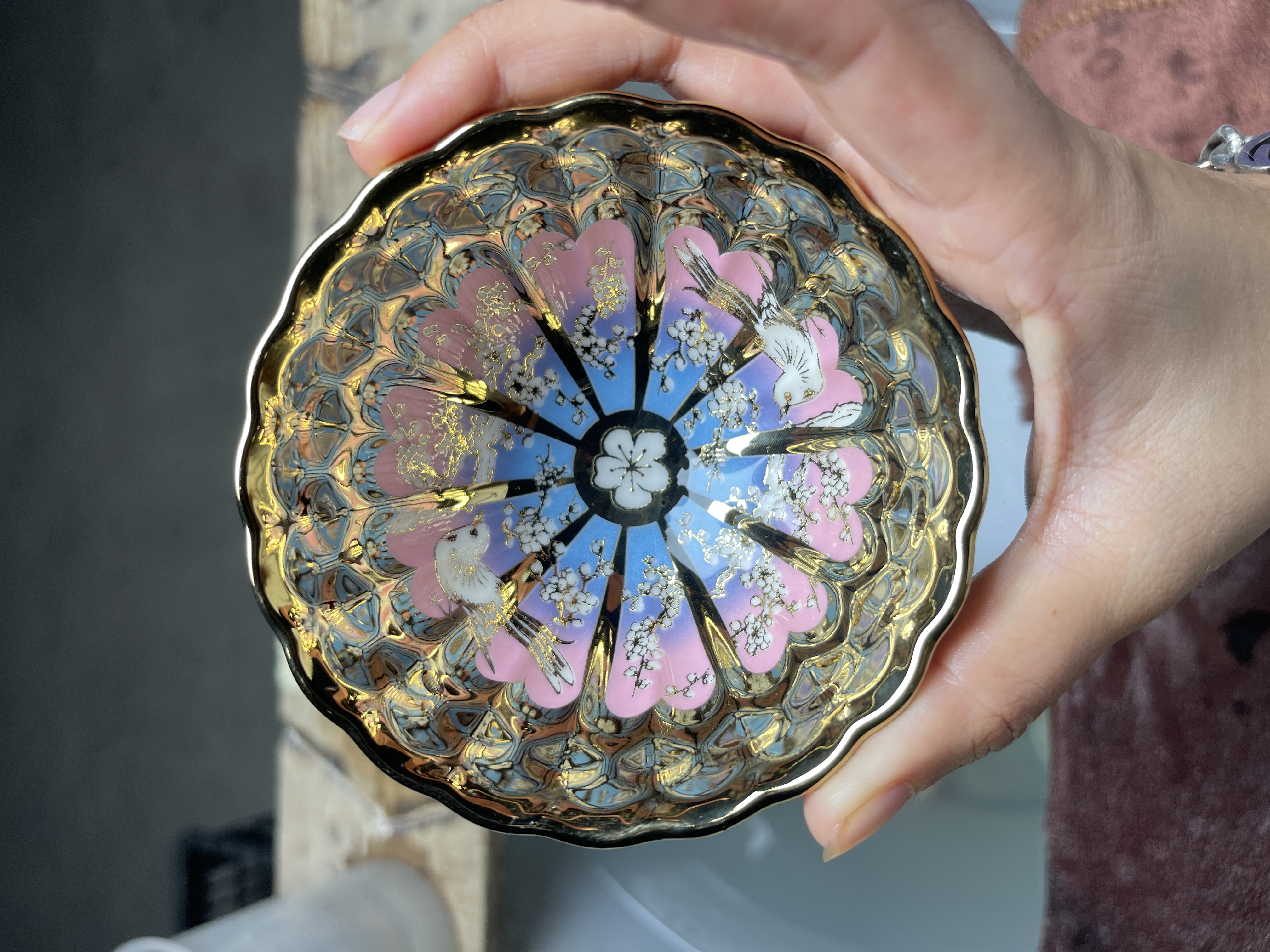 金玉满堂喜鹊主人杯茶器茶具