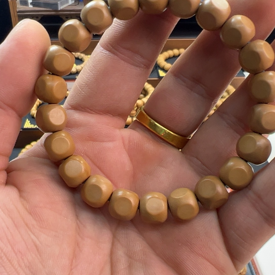 猴头核桃手串体验款9.1哑光六方21号