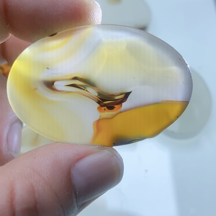 【闪购商品】玛瑙/玉髓颈饰未镶嵌花*