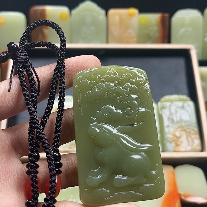 用***人昆仑山料方解石玉