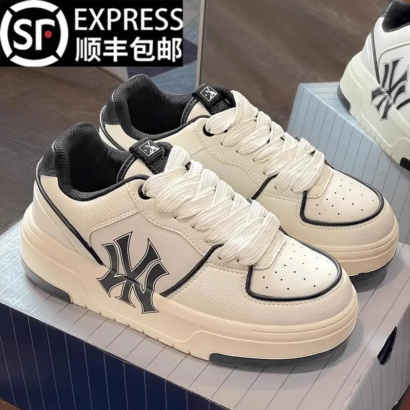 官方渠道货时尚百搭休闲板鞋男女款2025夏季增高厚底透气运动鞋潮