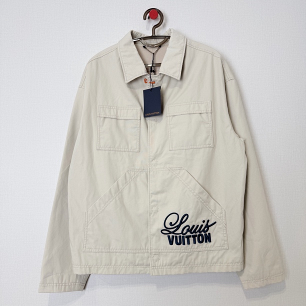 未使用 LouisVuitton/路易威登 刺绣工装夹克/48/编号419