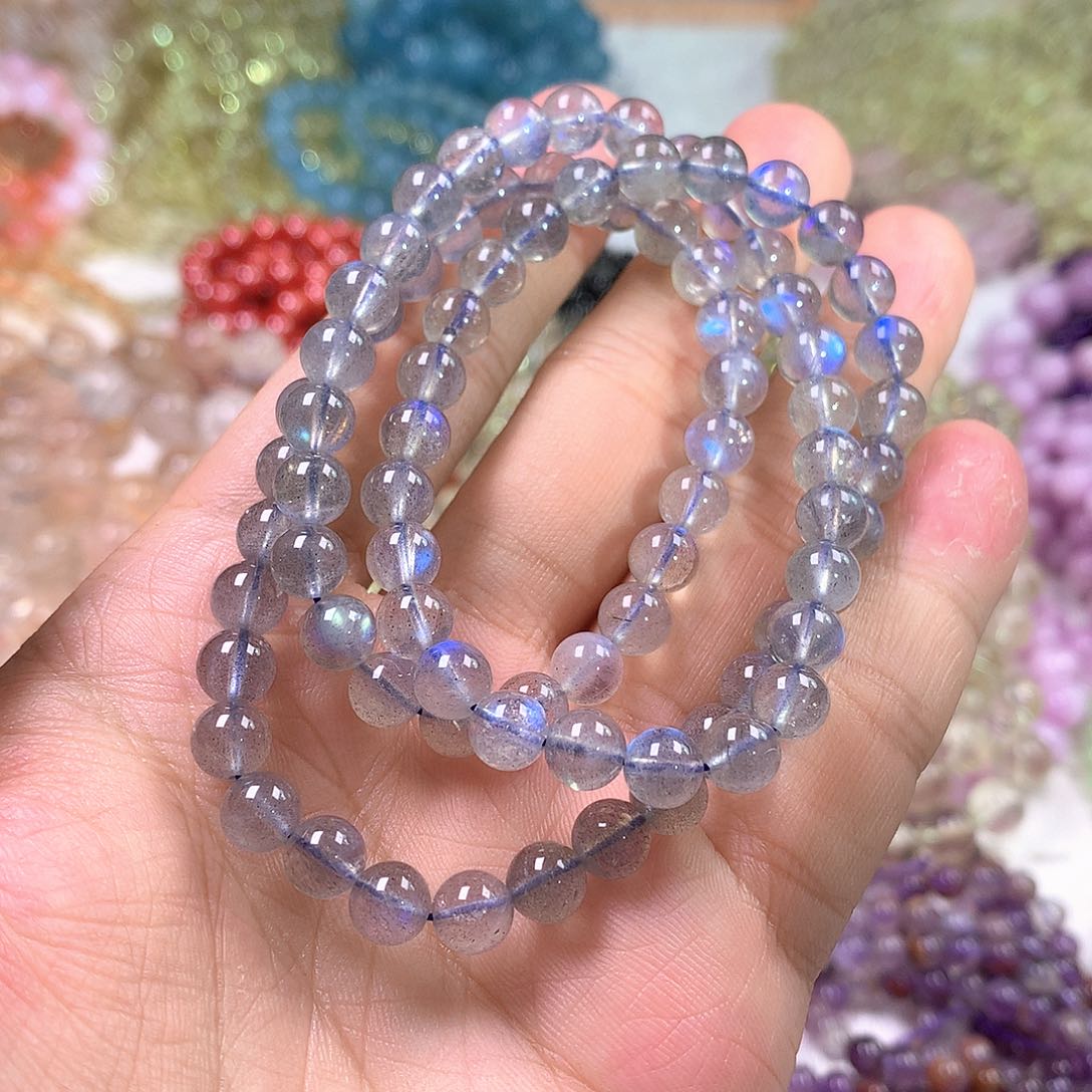 水晶手链未镶嵌天然
