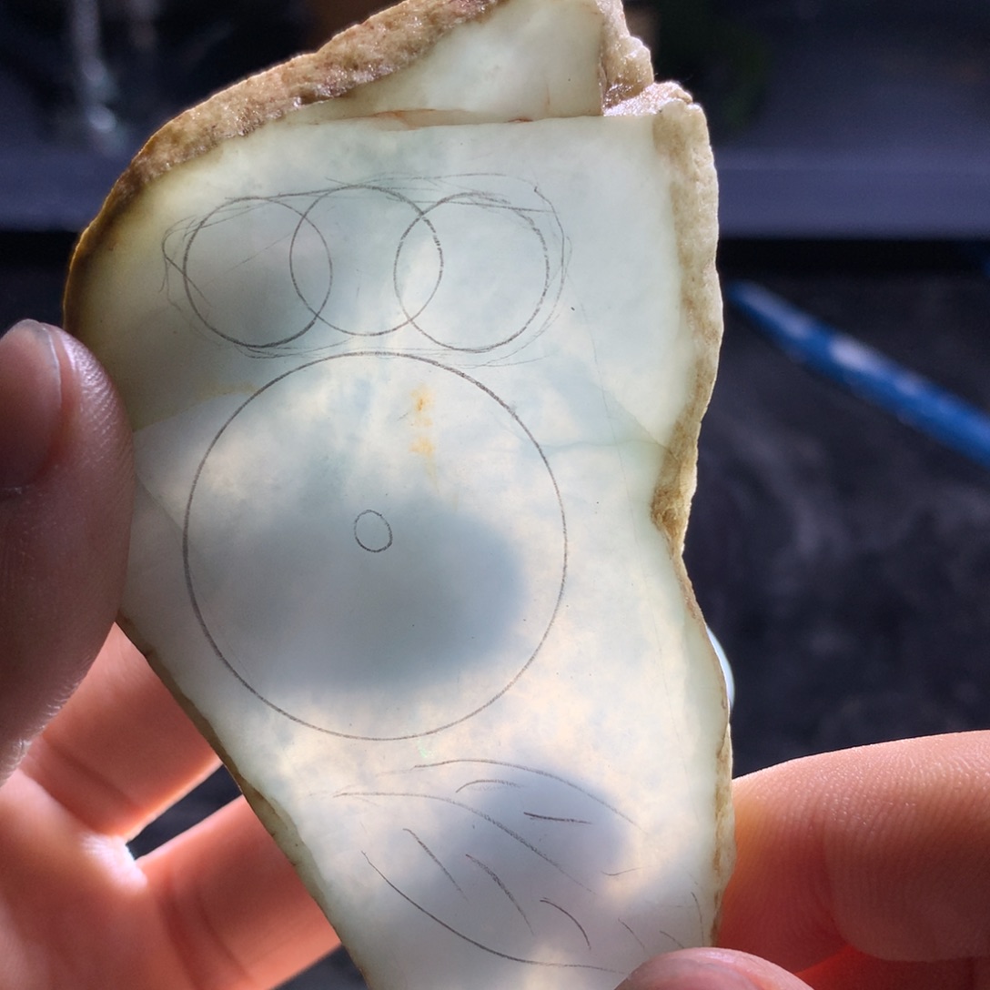 一***哥未镶嵌定制翡翠翡翠