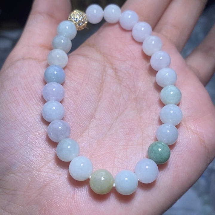 未镶嵌手串翡翠天然缅甸A货翡翠