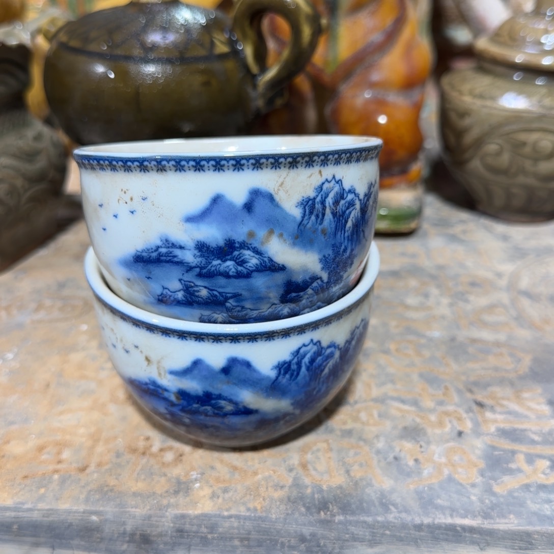 桐***园陶瓷摆件摆件摆件