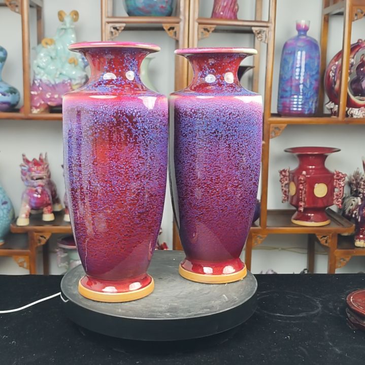 摆件钧瓷摆件神后镇钧瓷摆件