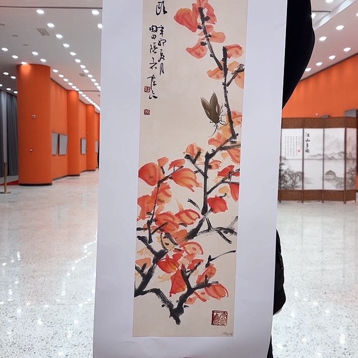 国画李陈良老先生晚年展览原作