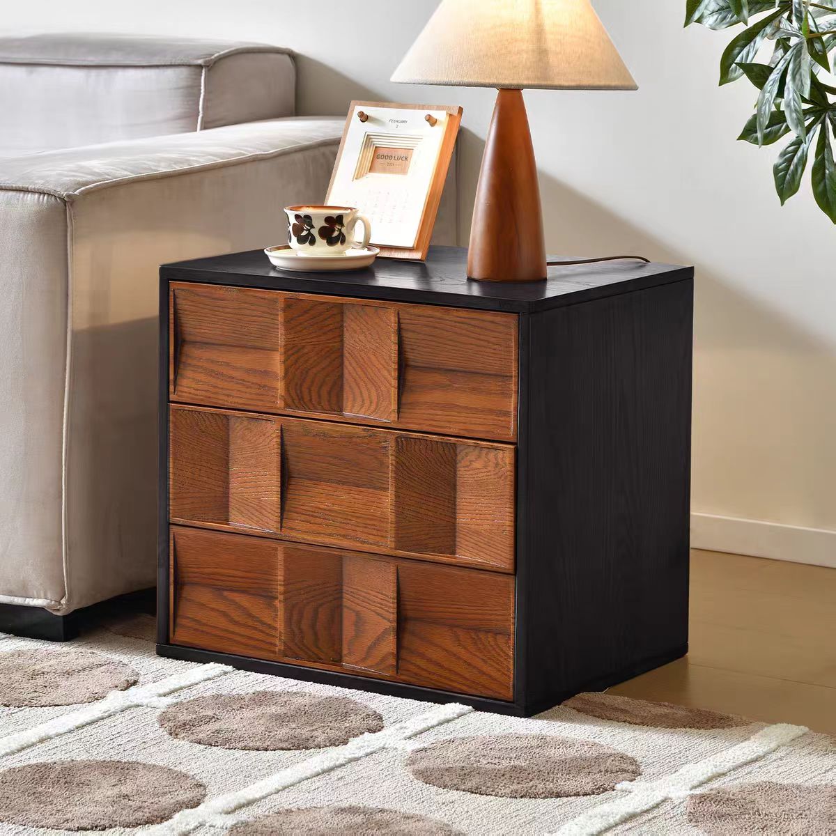 立柜法式收纳柜美式乡村地图客厅创意斗柜休闲风