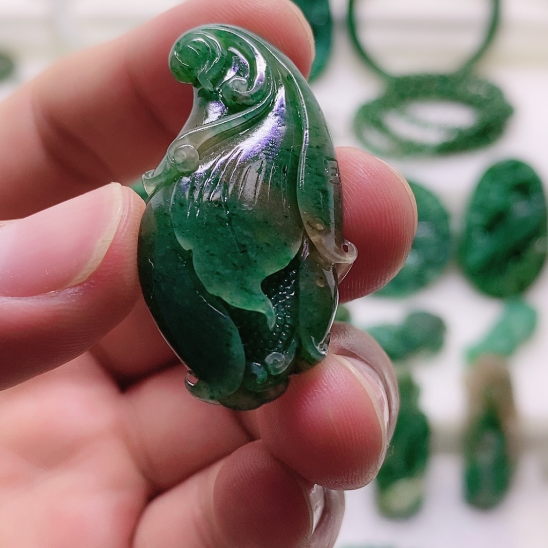 【闪购商品】独山玉未镶嵌挂件