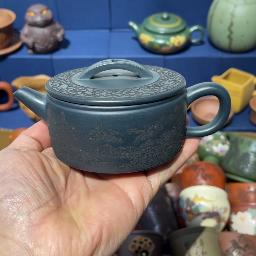 原矿紫砂手工主人杯