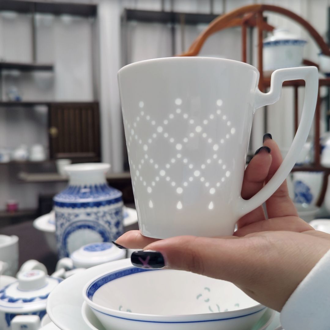 陶瓷星耀马克杯一个