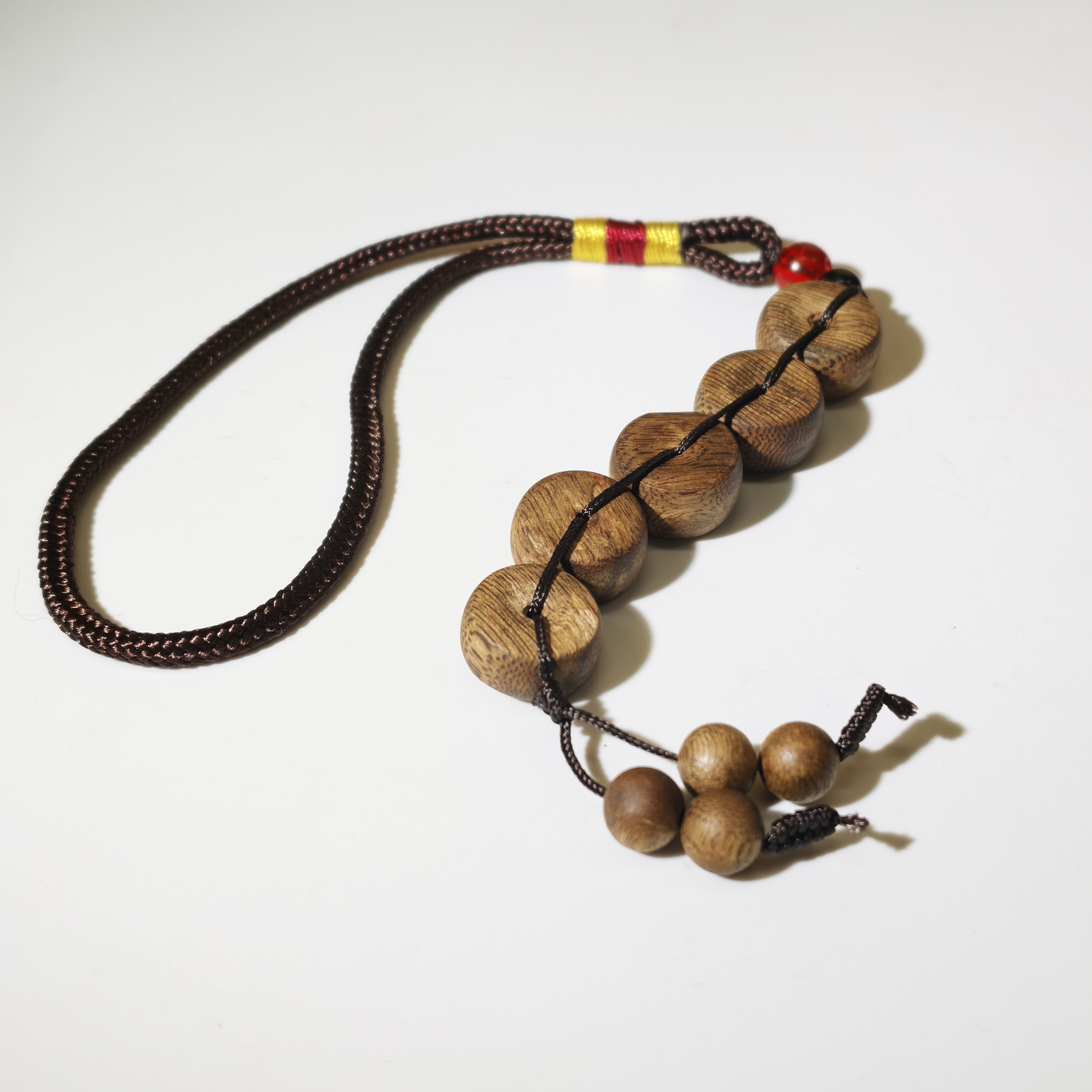 沉香【金腾香舍】海南沉香吊坠挂件 单颗直径15mm左右