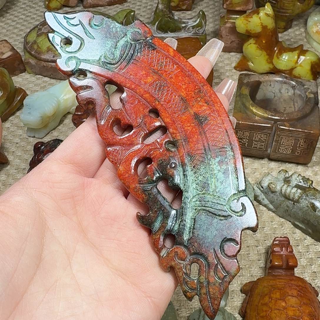 白玉菩提吊坠挂件