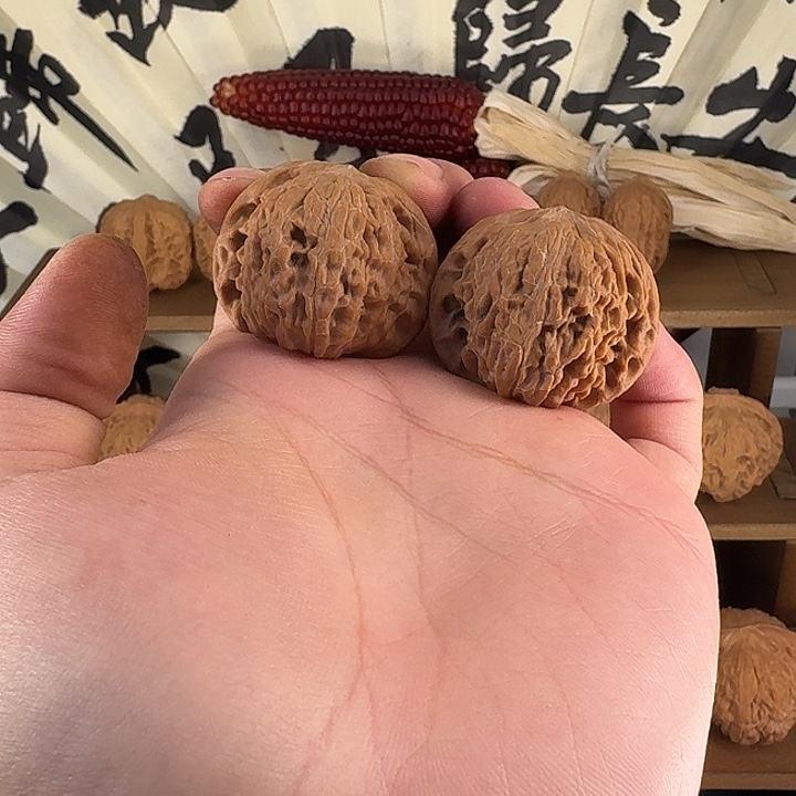吊坠文玩核桃山地磨盘