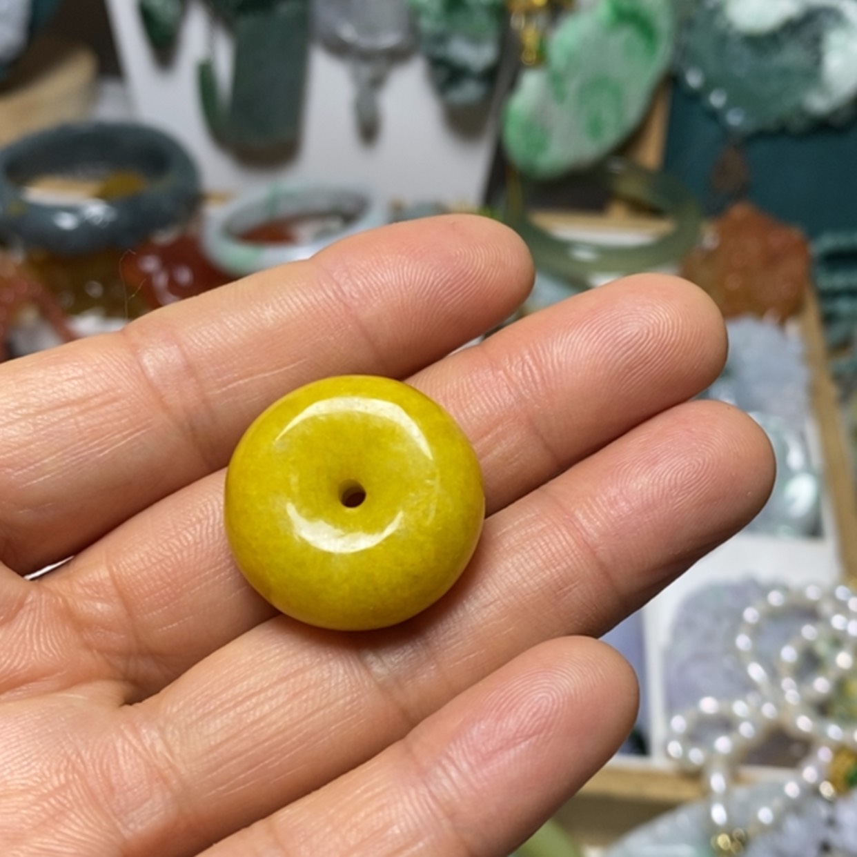 【闪购商品】翡翠吊坠(赠链)未镶嵌