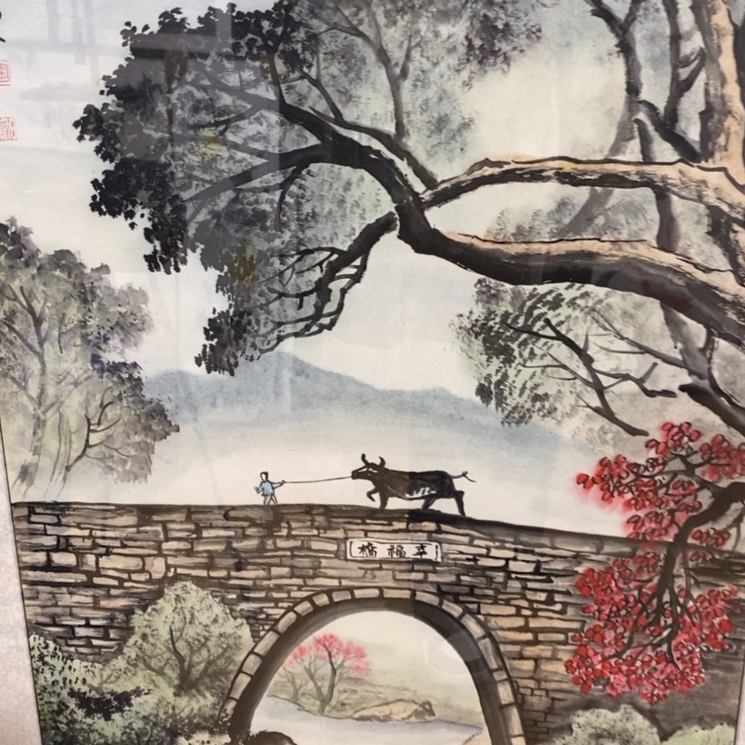 【闪购商品】国画手绘国画带框