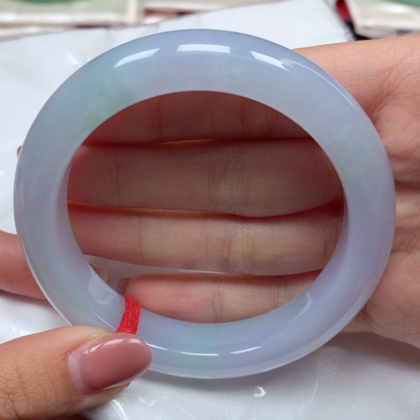 【闪购商品】翡翠手镯未镶嵌57圈