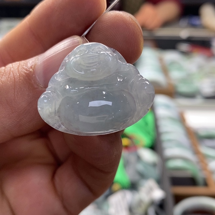 翡翠颈饰未镶嵌翡翠挂件吊坠