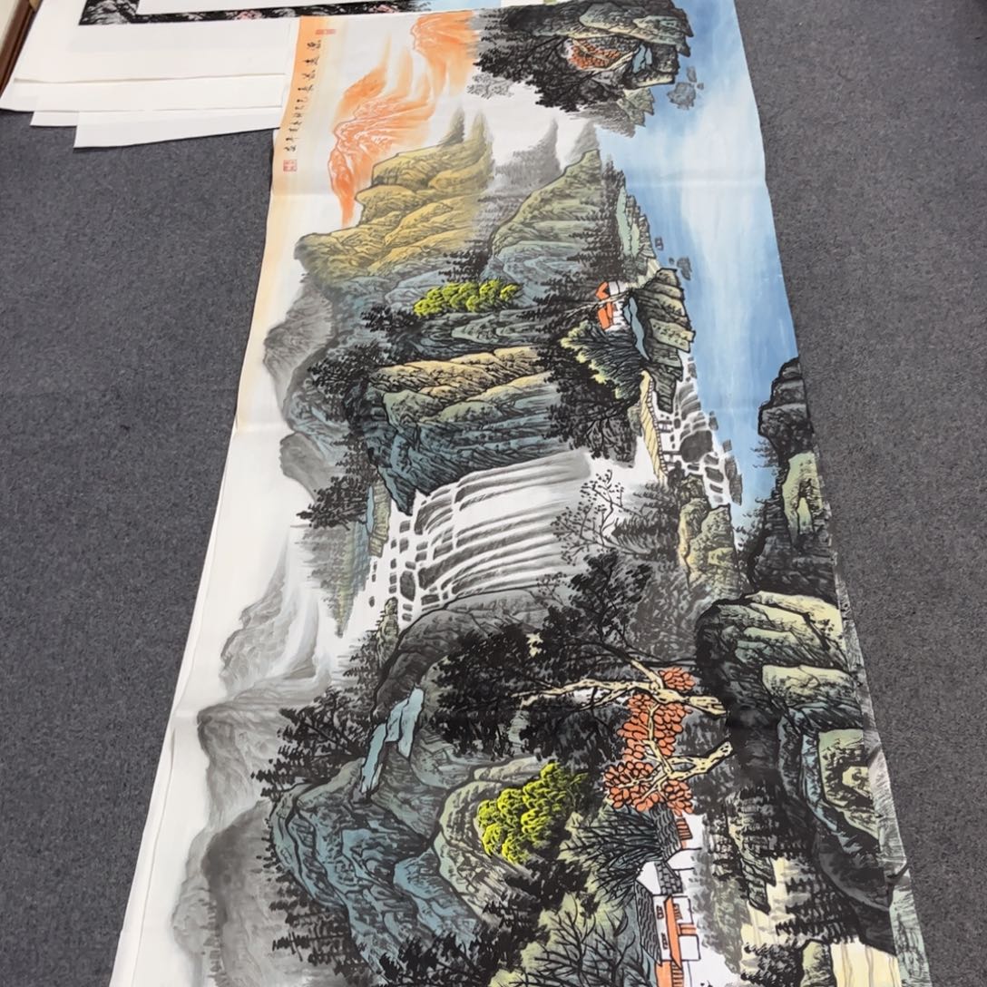 国画H精品国画作品