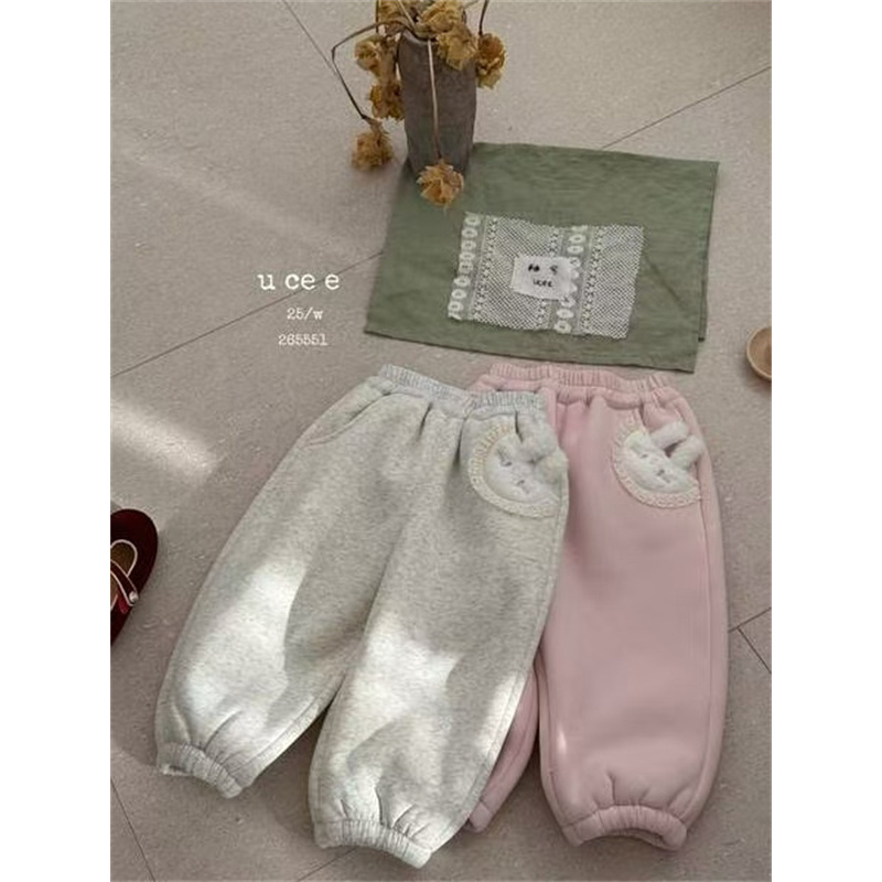 釉兮·25冬~卡通加绒休闲裤265551（童装汉服）